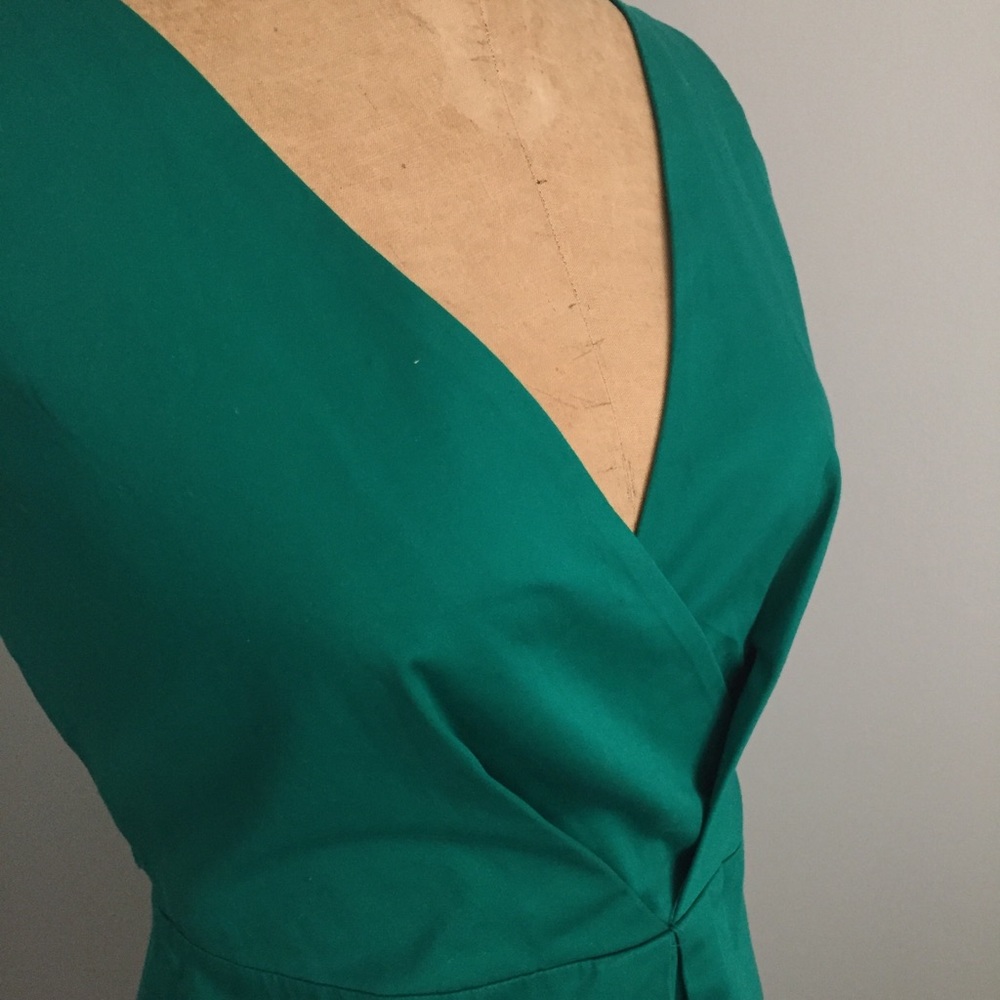 Gorgeous Teal Dress by Calvin Klein. Sz 10. - Picture 2 of 8